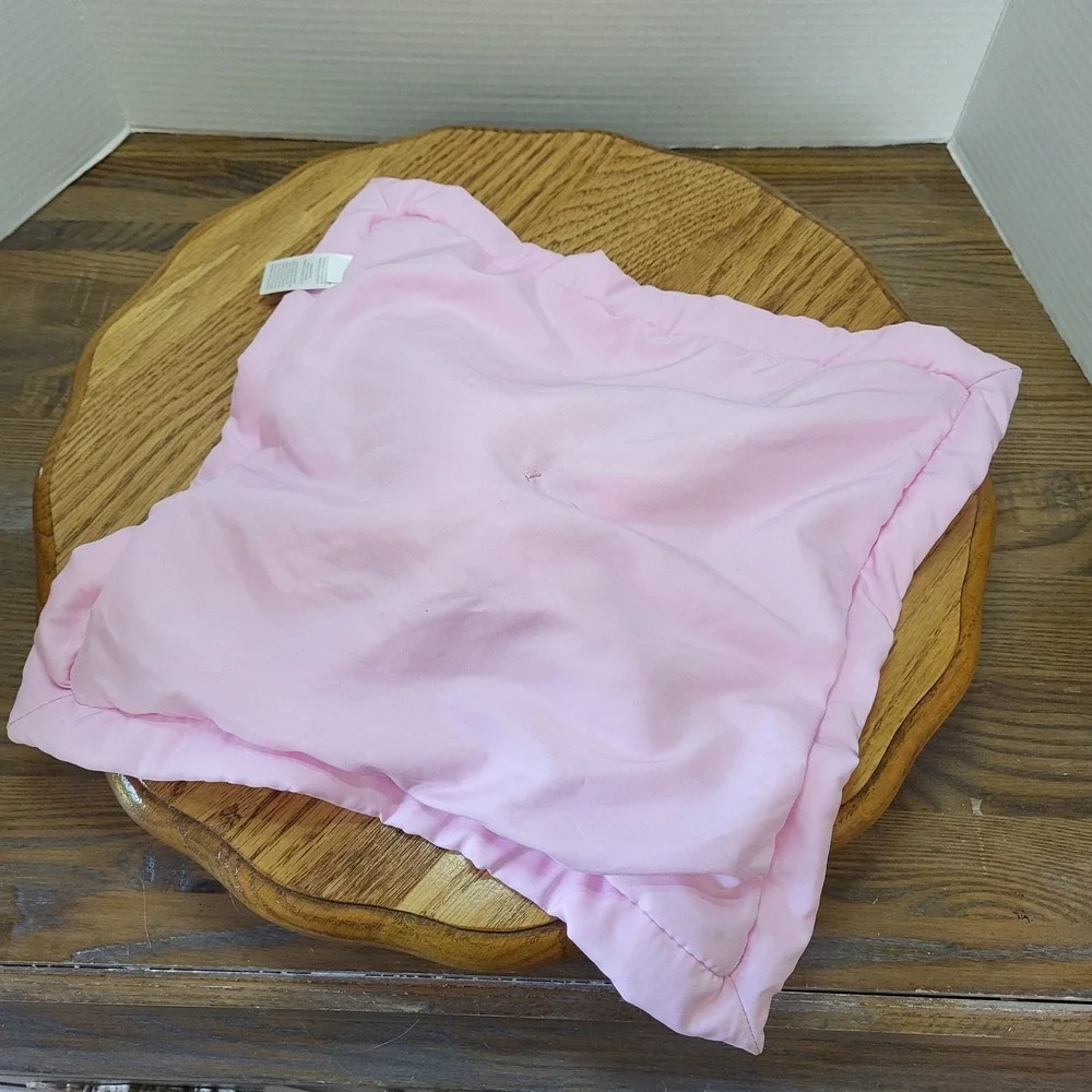 NWT Carter's White Plush Kitten Kitty Cat Lovey Pink Security Snuggle Blanket
